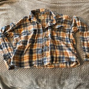 Cropped flannel